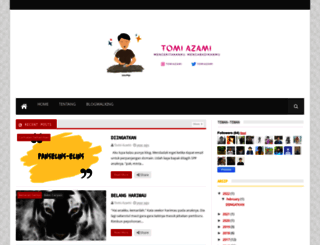 tomiazami.blogspot.com screenshot