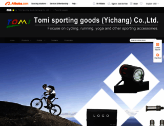 tomisporting.en.alibaba.com screenshot