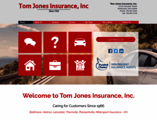 tomjonesins.com screenshot