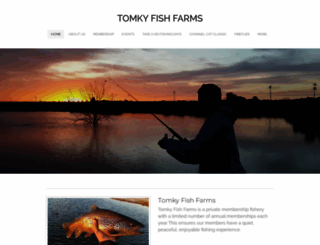 tomkyfishfarms.com screenshot