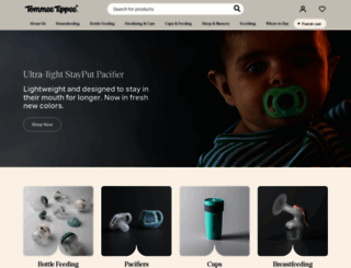 tommeetippee.co.uk screenshot