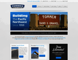 tommerconstruction.com screenshot