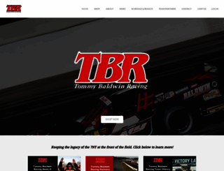 tommybaldwinracing.com screenshot