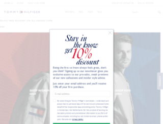 tommyhilfiger.co.uk screenshot