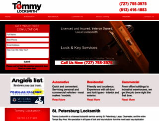 tommylocksmith.com screenshot