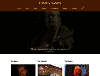 tommysands.com screenshot