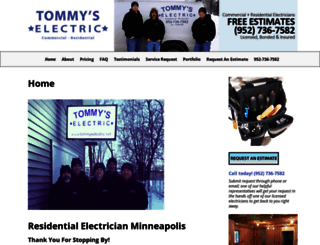 tommyselectric.net screenshot