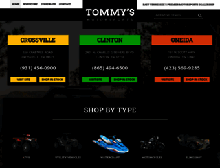 tommysmotorsports.com screenshot