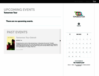 tomorrow-tour.ticketleap.com screenshot