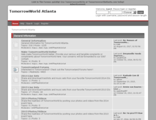 tomorrowworldatlanta.net screenshot