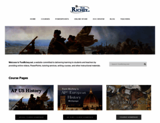 tomrichey.net screenshot