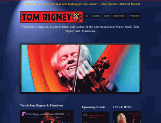 tomrigney.com screenshot
