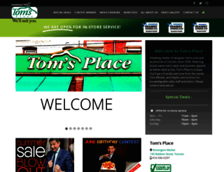 toms-place.com screenshot