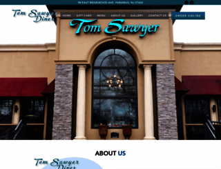 tomsawyerdiner.com screenshot
