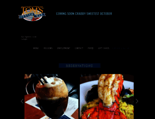 tomsoysterbar.com screenshot