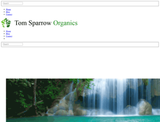 tomsparroworganics.info screenshot