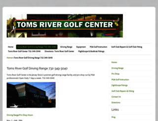 tomsrivergolfcenter.com screenshot