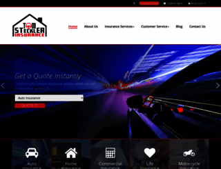 tomstecklerinsurance.com screenshot