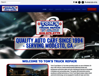 tomstruckrepairs.com screenshot