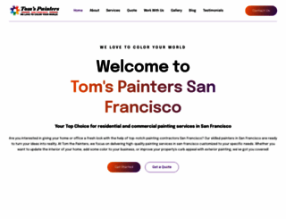 tomthepaintersf.com screenshot