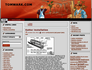 tomwark.com screenshot
