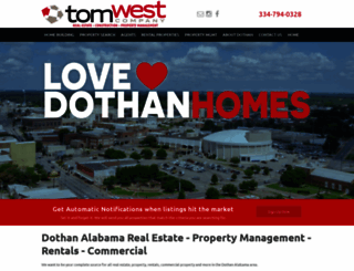 tomwestcompany.com screenshot