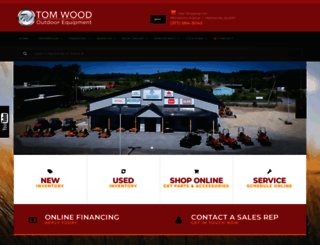 tomwoodoutdoorequipmentsouth.com screenshot