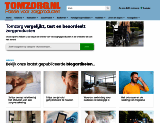 tomzorg.nl screenshot
