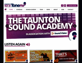 tonefm.co.uk screenshot
