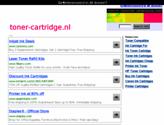 toner-cartridge.nl screenshot