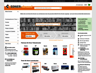 toner-channel.de screenshot