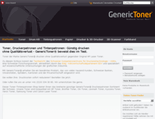 toner1.generictoner.ch screenshot