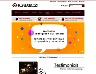 tonerboss.com screenshot