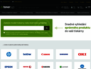 tonersyp.cz screenshot