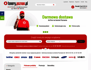 tonery.poznan.pl screenshot