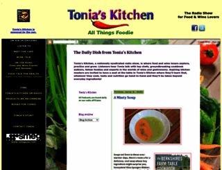 toniaskitchen.com screenshot