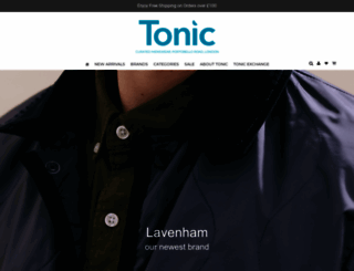 tonicuk.com screenshot
