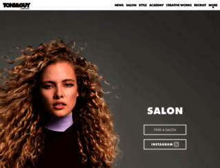 toniguy.co.jp screenshot