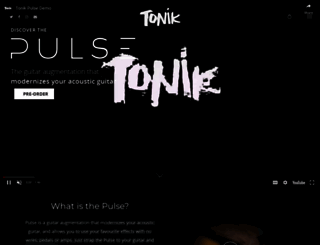 toniksound.com screenshot