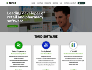 toniq.co.nz screenshot