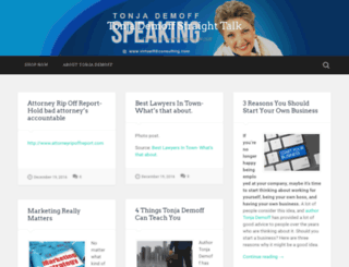 tonjademoff.com screenshot
