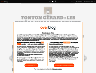 tonton-gerard.over-blog.com screenshot