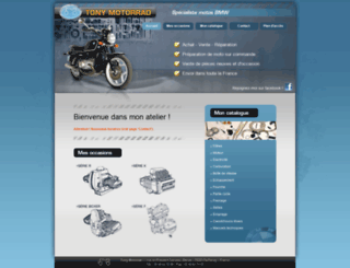 tony-motorrad.fr screenshot