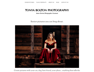 tonyaboltonphotography.com screenshot