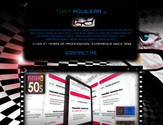 tonyaguilera.com screenshot