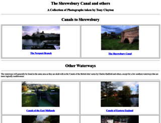 tonycanalpics.co.uk screenshot