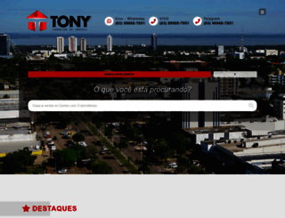 tonycorretor.com.br screenshot