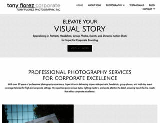 tonyflorez.com screenshot