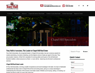 tonyhallassociates.com screenshot