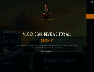 tonymckenzie.com screenshot